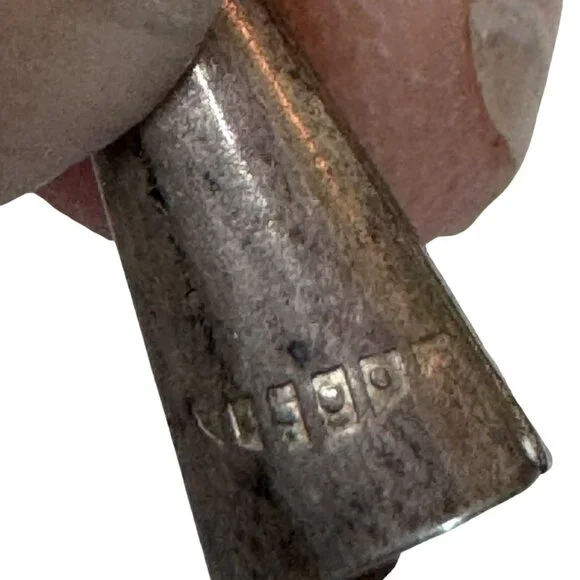 Vintage Zuni Carved Turquoise Thunderbird Fetish Heishi Beaded Necklace 32" READ - Picture 7 of 10